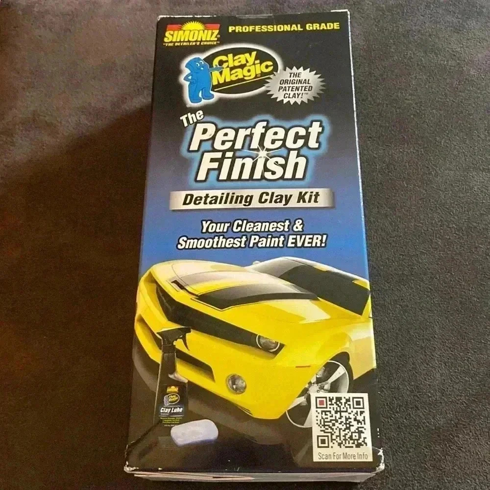 Clay Magic The Perfect Finish Detaling Clay Kit Nwt
